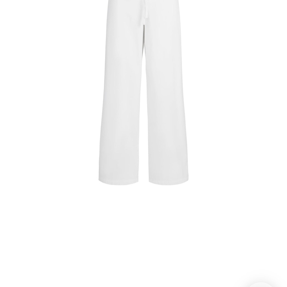 SKIMS White Wide Leg Pants